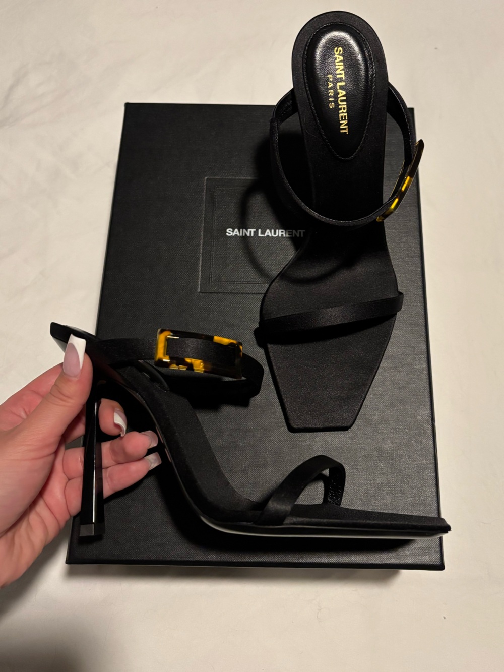 Saint Laurent Black Heels